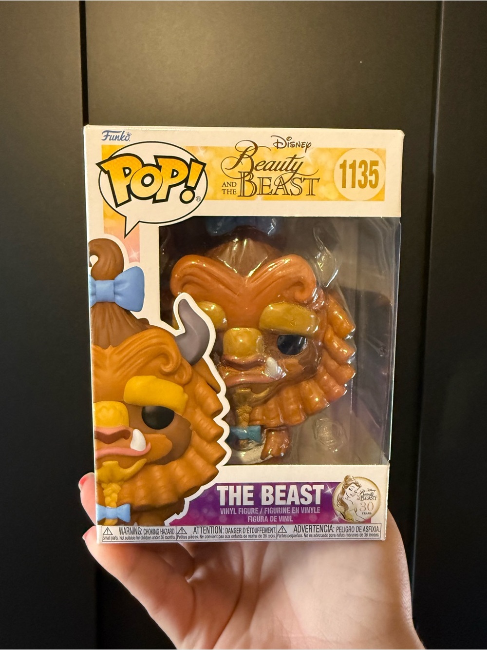 Pop! Vinyl Funko Figure Box (Beauty and the Beast)